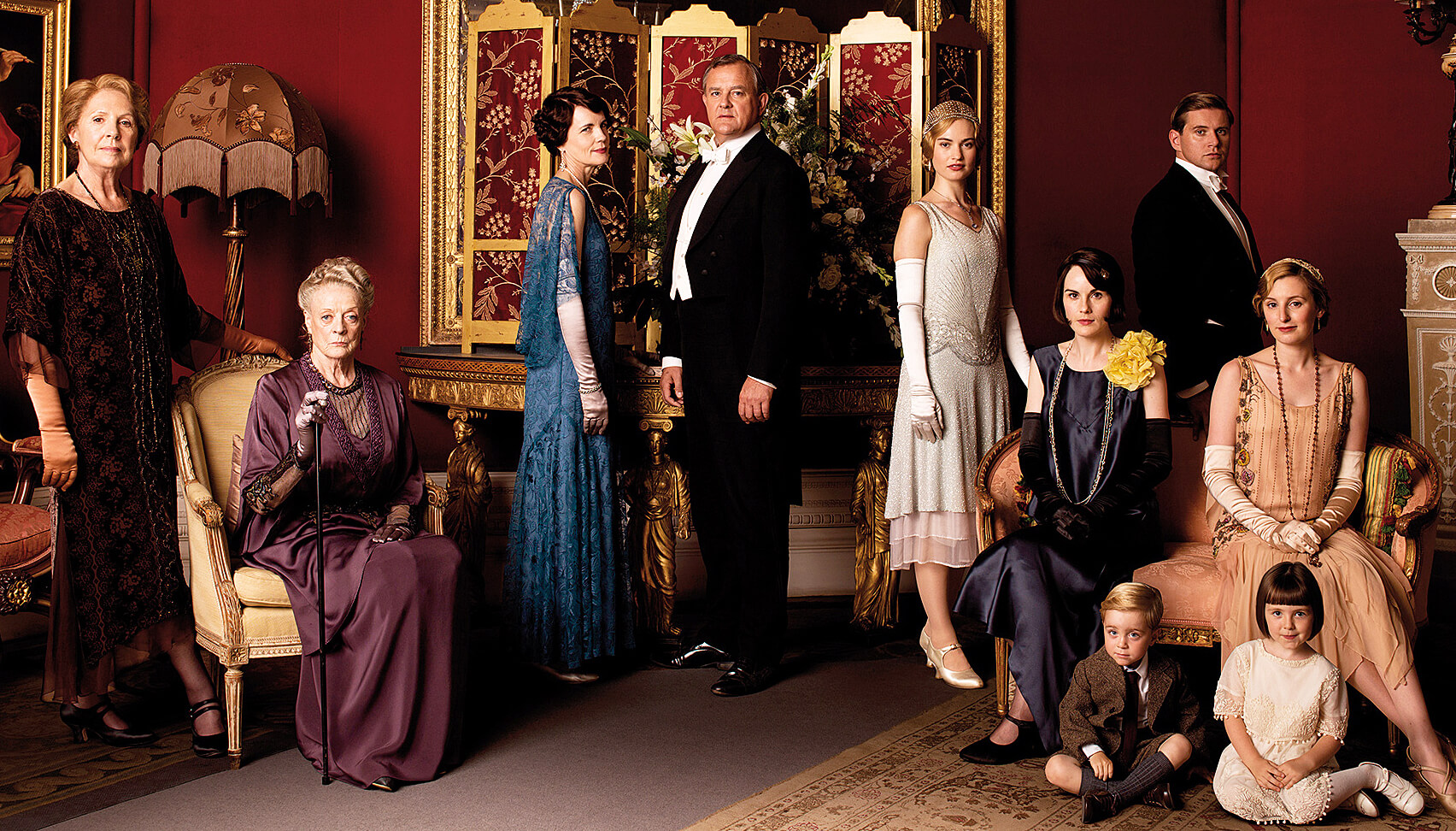 Список фотографий, обоев и кадров со съемок английского телесериала Downton ...